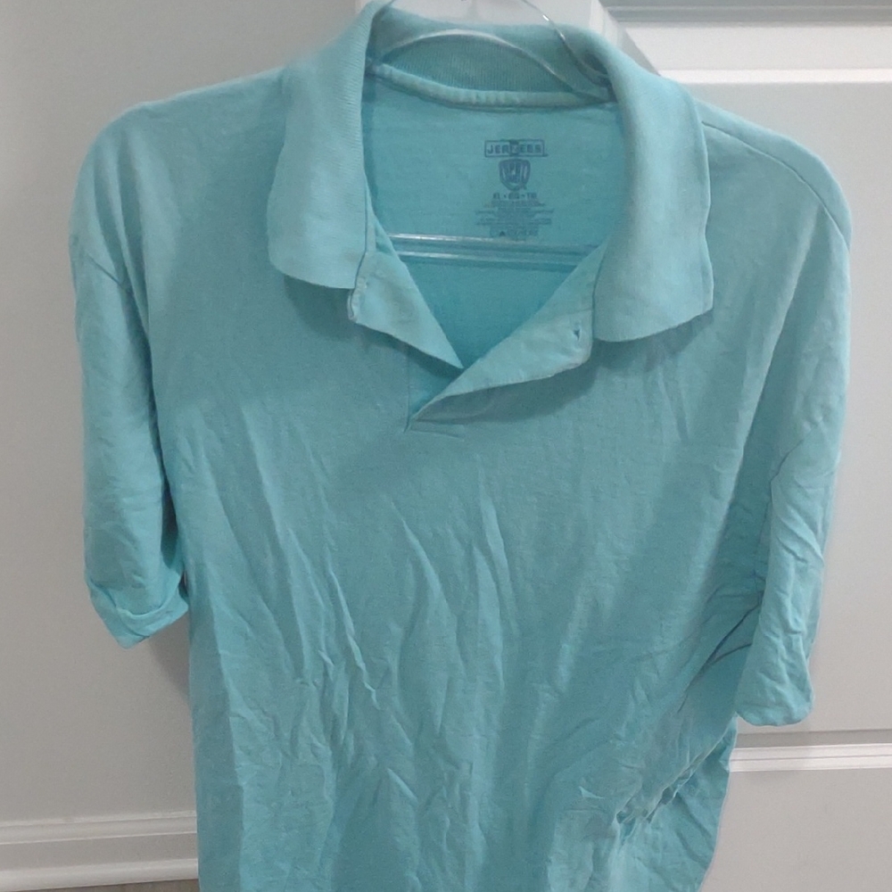 Jerzees Aqua Polo Shirt